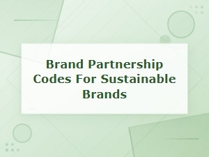 Brand Partnership Codes for Sustainable Brands: Complete Guide